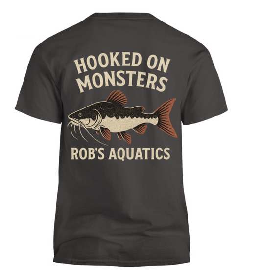 Hooked On Monsters Tee – Rob’s Aquatics® Original